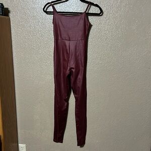 Women’s XXS metallic jumpsuit / bodysuit
